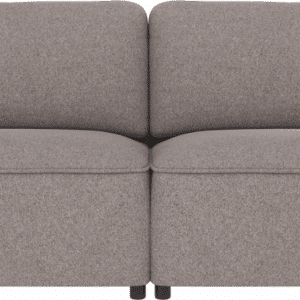 Rowico Norris 3-personers sofa gråbeige stof Brenda - polstret lounge-sofa H80ÃB226ÃD102 cm